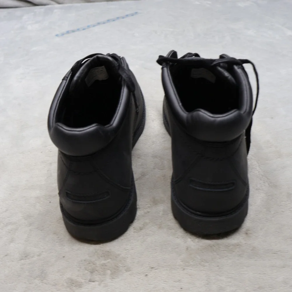 Rockport Mens 13M Chukka Boots Black Storm Surge Slip Resistant Waterproof NEW